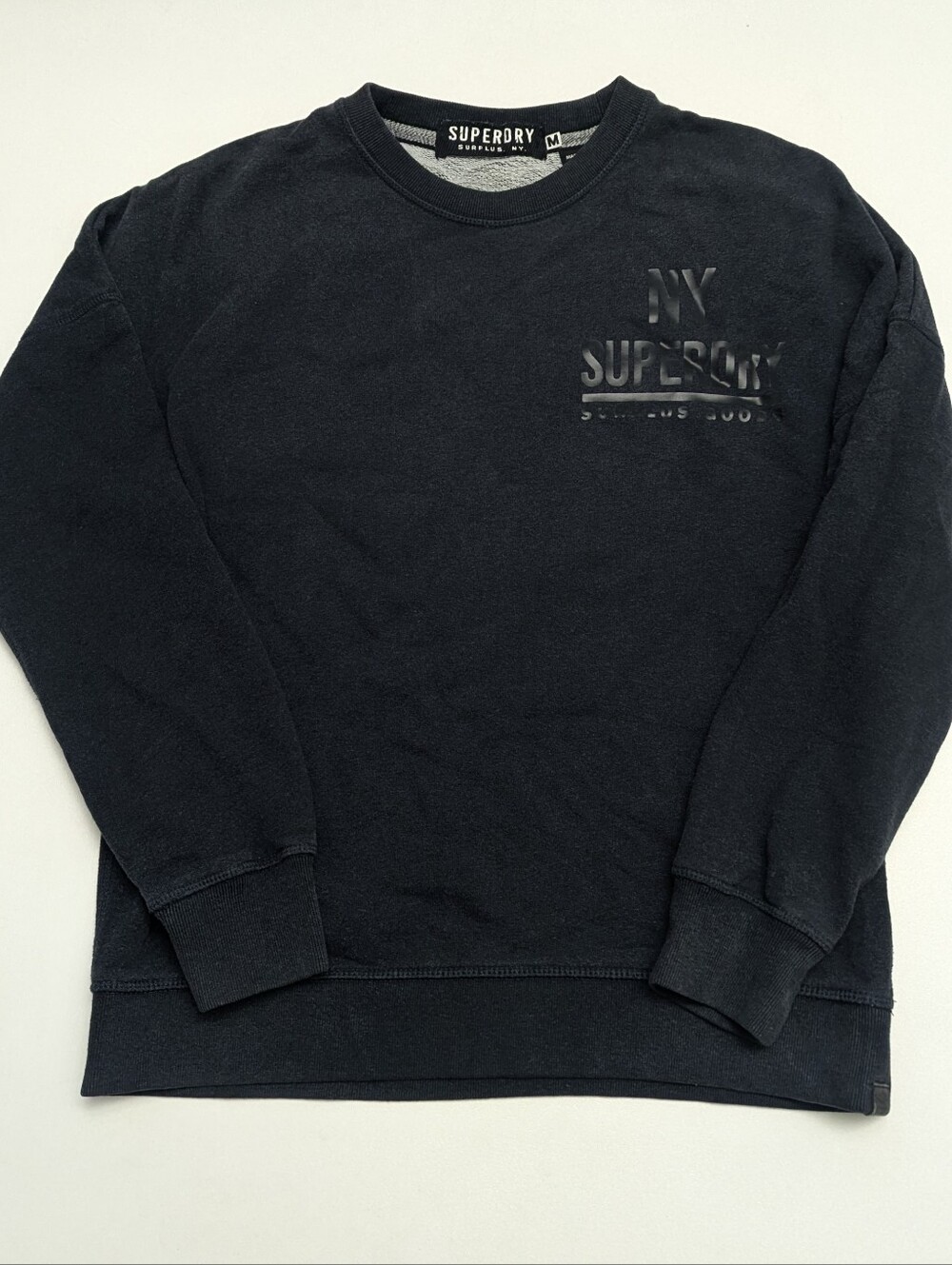 Superdry Surplus Japan NY Men's Sweatshirt Sweater Medium